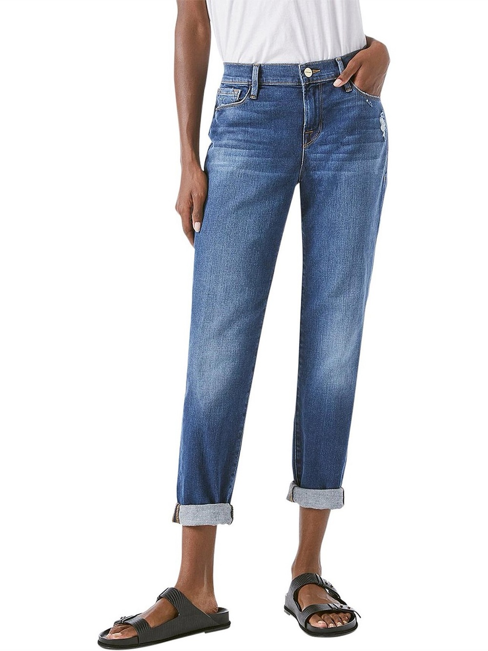Frame Denim Le Garçon Mid rise Jeans